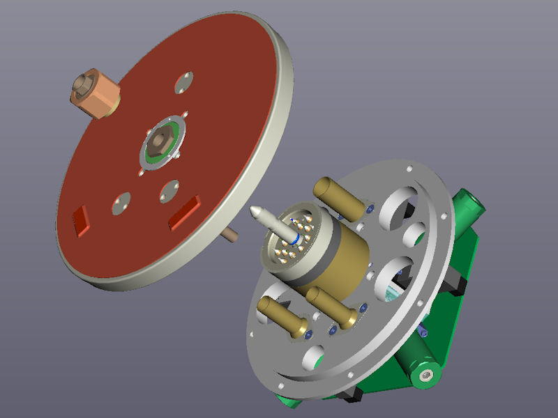 Steuers�ule mit Analyseofen