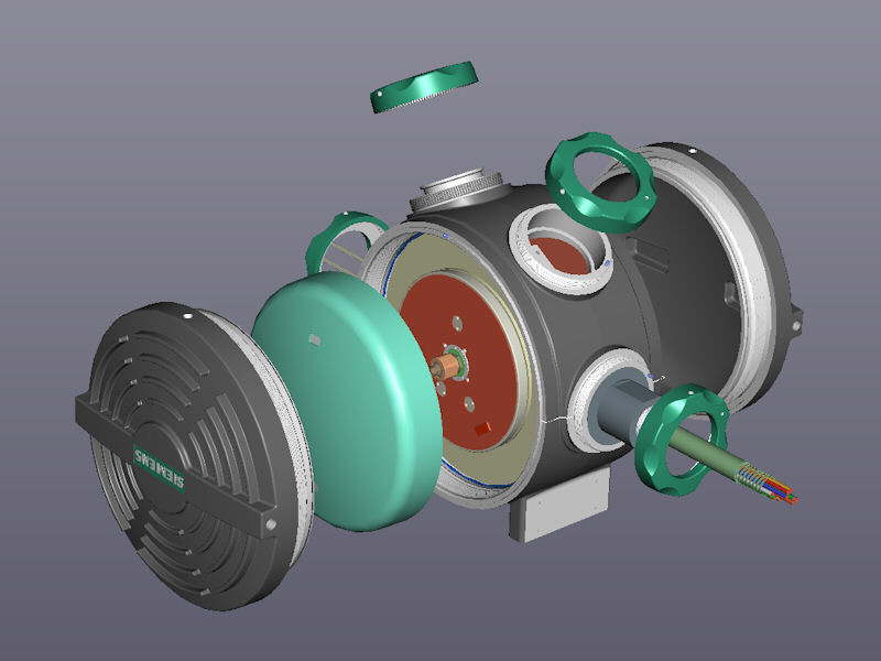 Explosionsdarstellung